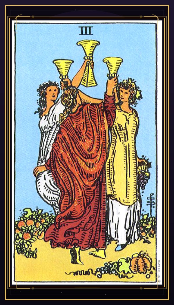 컵 3 (Three of Cups)