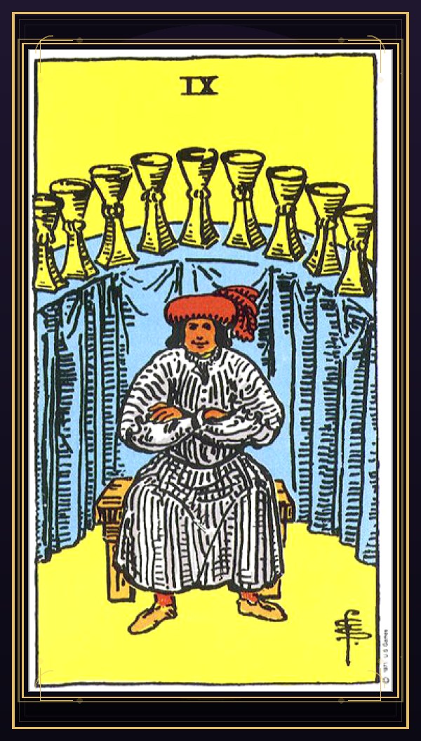 컵 9 (Nine of Cups)