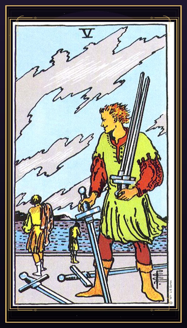 소드 5 (Five of Swords)