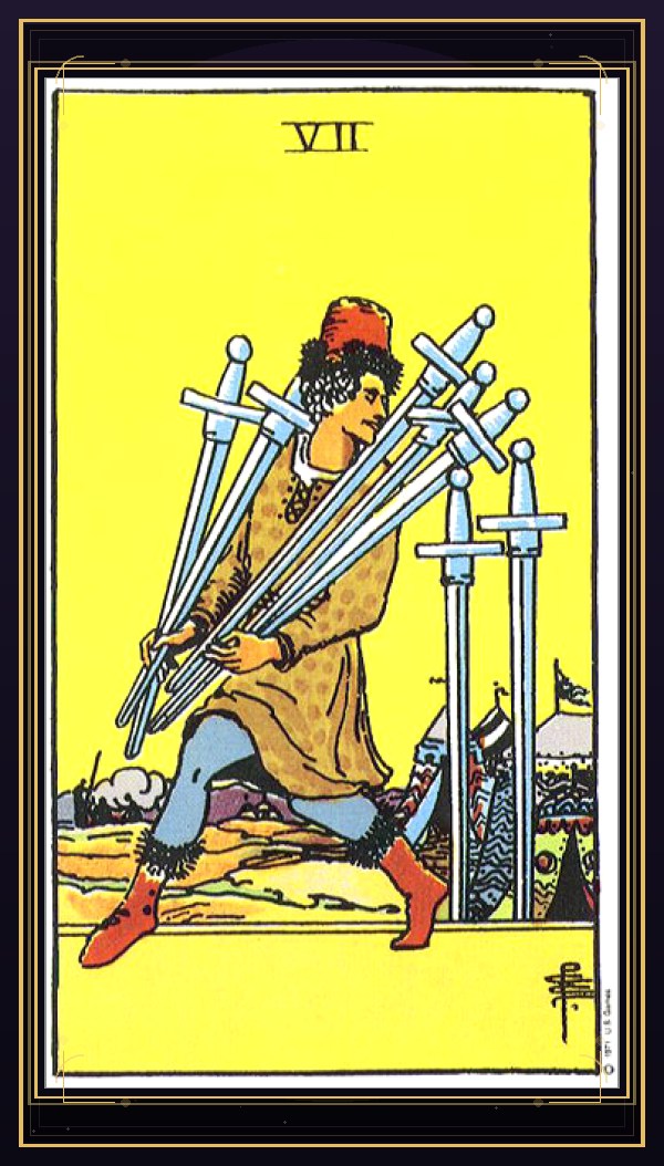 소드 7 (Seven of Swords)